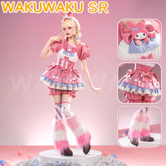 【In Stock】WakuWaku-SR Game Identity V Lily Barriere Cosplay Women Cute Dress