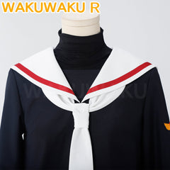 【In Stock】WakuWaku-R Anime Card Captor Sakura Kinomoto Sakura Cosplay Uniform JK