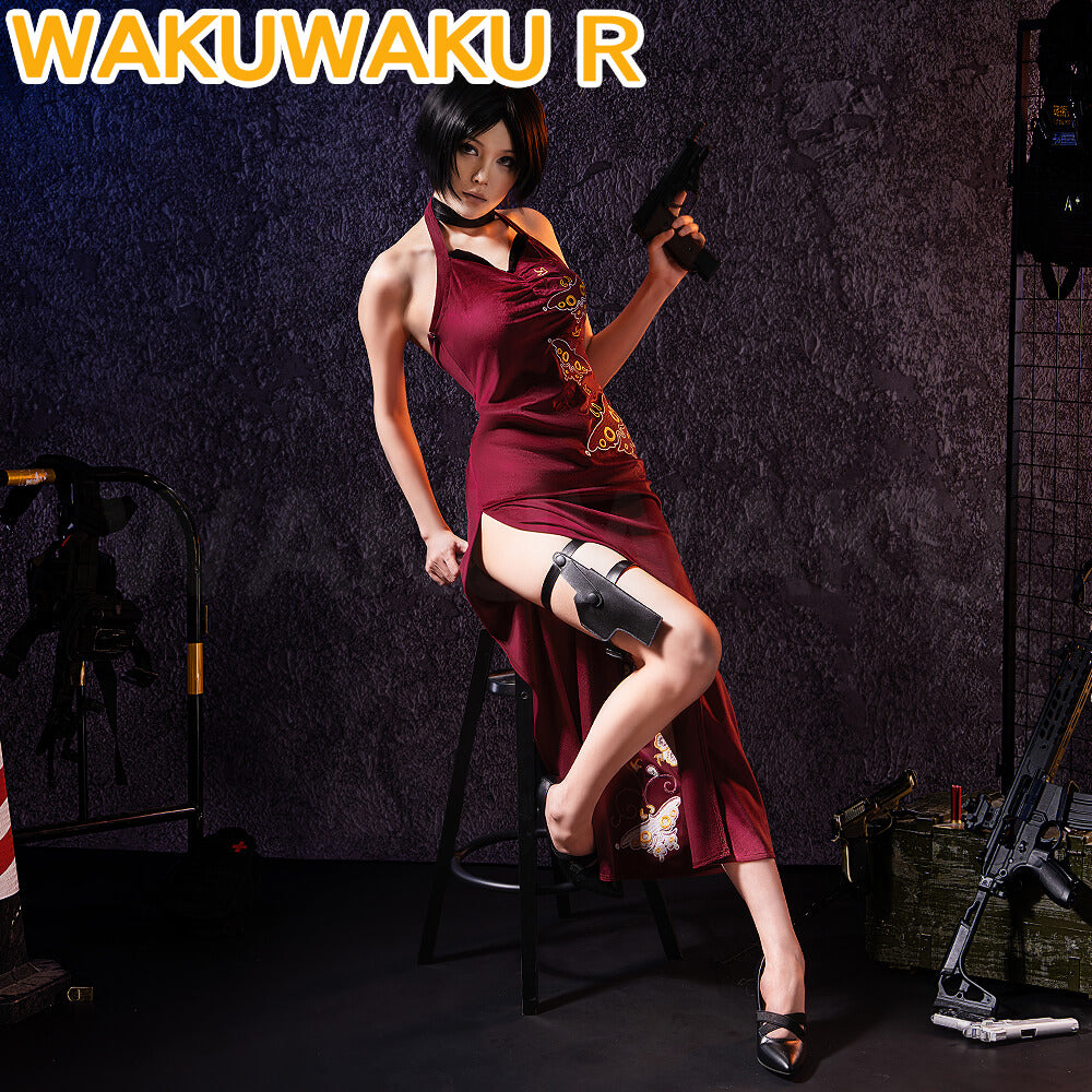 Resident Evil 2 Ada Wong Cosplay Costume