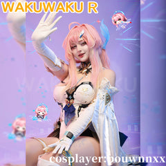 【In Stock】【S-2XL】WakuWaku-R Game Wuthering Waves Aemeath Costume White Dress