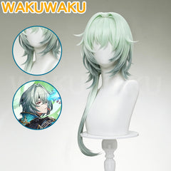 Anaxa Wig Game Honkai: Star Rail Cosplay Wig HSR Men 68cm Hair Anaxagoras Amphoreus Cosplay Free Wig Cap