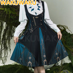 Game Honkai: Star Rail Anaxa Cosplay Skirt
