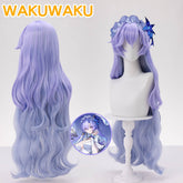 Cantarella Wig Game Wuthering Waves Cosplay Women Purple 100cm Long Wig Cantarella Cosplay