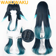Game Genshin Impact Celaeno Cosplay Wig Women Long Hair