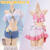 Game Wuthering Waves Lynae Chisa Cosplay Sexy Swimsuit
