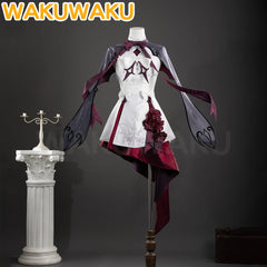 Game Genshin Impact Columbina Cosplay Vampire Maiden Suit