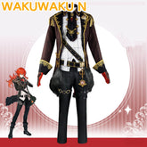 【In Stock】【XS-3XL】WakuWaku-R Diluc Ragnvind Cosplay Game Genshin Impact Black Suit Halloween