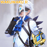 WakuWaku-R Game Genshin Impact Dottore Cosplay Fatui Men Zandik The Doctor Costume
