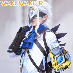 WakuWaku-R Game Genshin Impact Dottore Cosplay Fatui Men Zandik The Doctor Costume