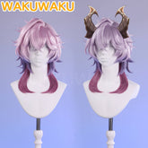【In Stock】WakuWaku Game Genshin Impact Durin Wig 50cm Pink Purple Hair