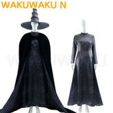 【In Stock】Elphaba Cosplay Costume WakuWaku-N Wicked Black Dress Cloak Women