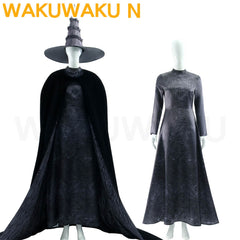 【In Stock】Elphaba Cosplay Costume WakuWaku-N Wicked Black Dress Cloak Women