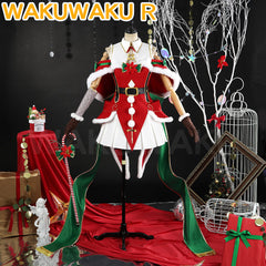 【In Stock】WakuWaku-R Emilia Cosplay Anime RE: ZERO Sexy Red Dress