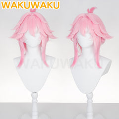 【In Stock】WakuWaku Game Honkai: Star Rail Evanescia Wig HSR Women Pink Hair