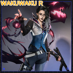 Game Valorant Cosplay Fade Costume