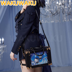 【Official】Furina Itabag Game Genshin Impact WakuWaku Women Daily White Black Itabag Furina Doujin Fontaine Cosplay Christmas
