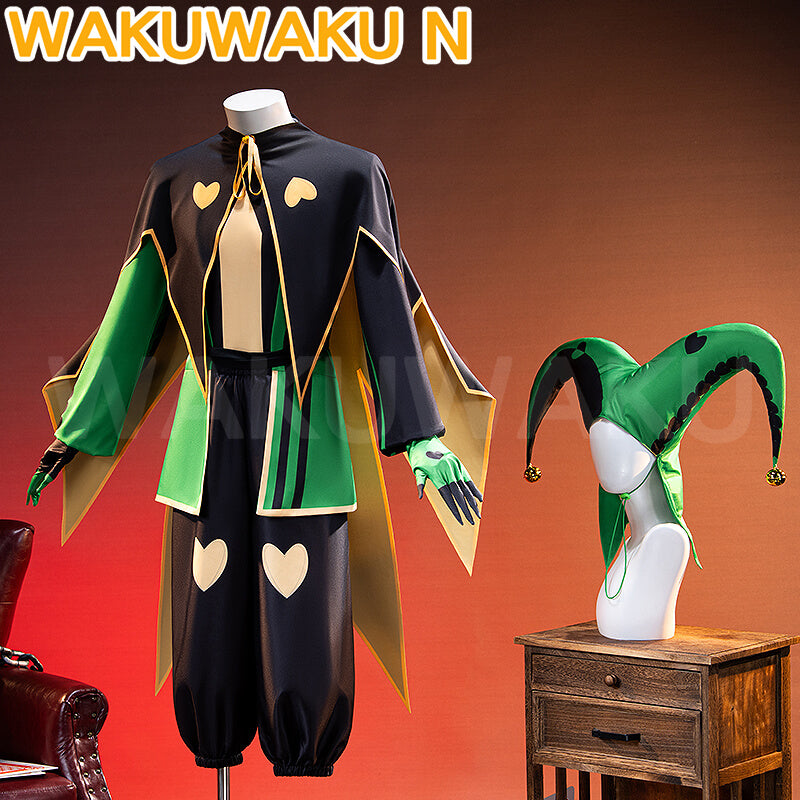 Game The Freak Circus Cosplay Harlequin Costume