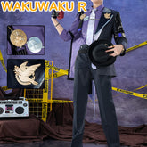 Hugo Cosplay Costume Game Zenless Zone Zero WakuWaku-R ZZZ Men Vampire Costume Hugo Vlad Ravenlock Cosplay Plus Size