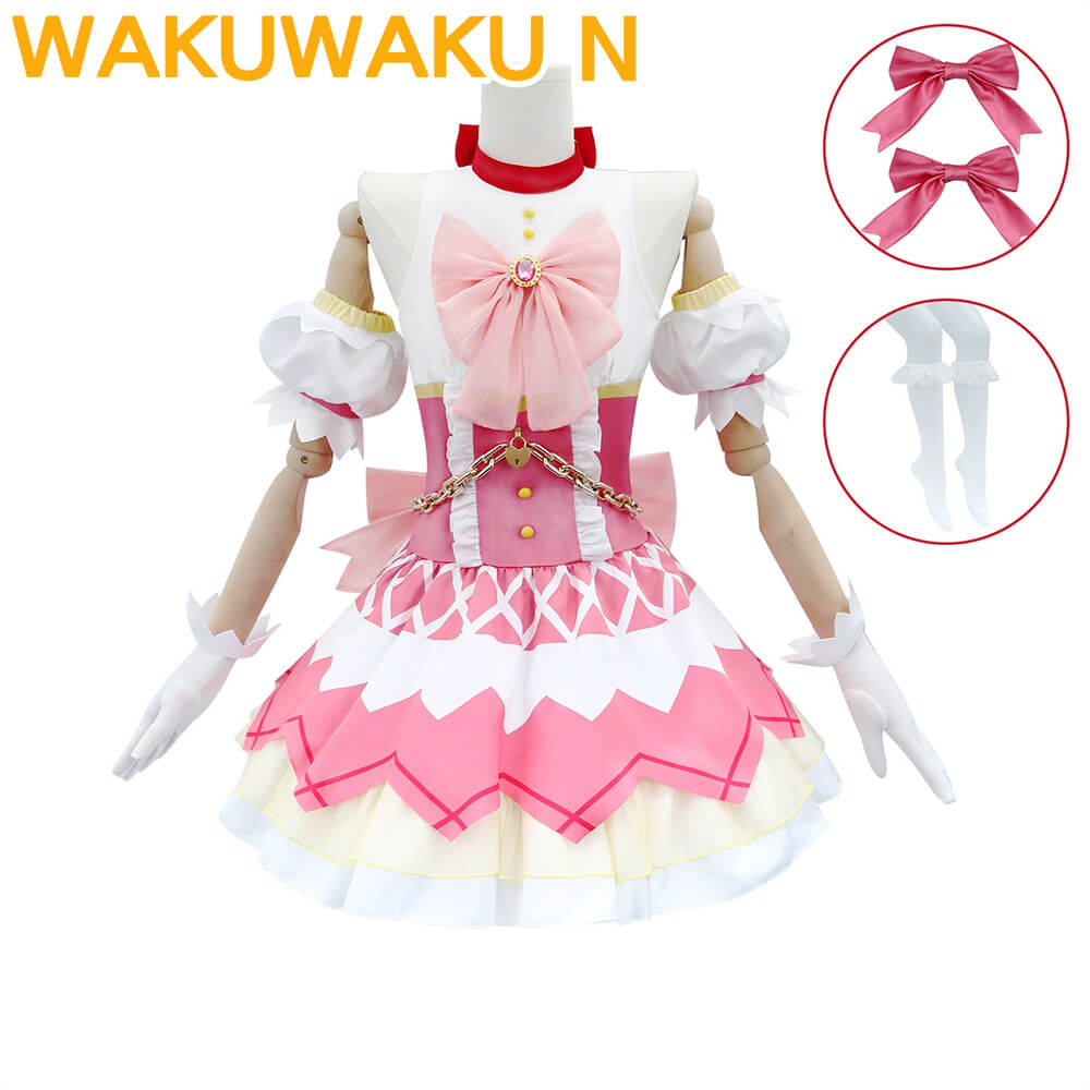 Kaname Madoka Cosplay Anime Puella Magi Madoka Magica