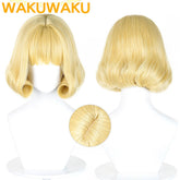 Jujutsu Kaisen Kurusu Hana Cosplay Wig Yellow Short Hair