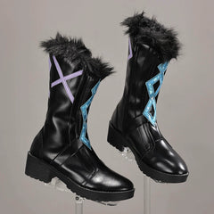 【In Stock】WakuWaku Lumine Cosplay Shoes Game Genshin Impact Snezhnaya