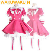 Miku Women Princess Doujin Cosplay Pink Dress