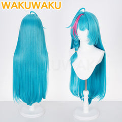 Game Neverness to Everness Nanally Collins Mint Cosplay Wig