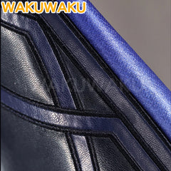 【S-2XL】WakuWaku Game Genshin Impact Mitya Cosplay Wig Men Suit Snezhnaya