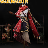 【In Stock】【S-2XL】WakuWaku-R Game Honkai: Star Rail Mydei Cosplay HSR Red Suit