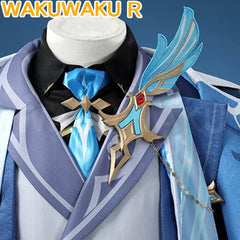 Game Genshin Impact Neuvillette Cosplay Costume