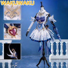Game Genshin Impact Odette Cosplay Costume
