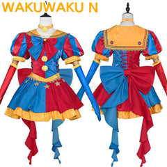 Pomni Ragatha Cosplay Costume Game The Freak Circus