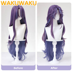Rafayel MC Wig Game Love and Deepspace Cosplay Wig WakuWaku Women Men Women Long Hair Gradient Rafayel Cosplay Free Wig Cap