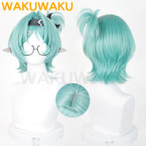 【In Stock】WakuWaku Game Zenless Zone Zero Roxy Cosplay Wig ZZZ Green Hair