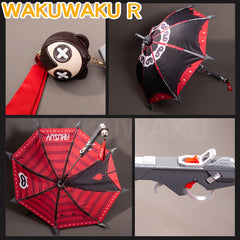 【In Stock】WakuWaku-R Game Zenless Zone Zero Ukinami Yuzuha Cosplay ZZZ Pink Dress