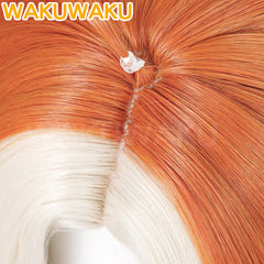 【In Stock】Game Uma musume Pretty Derby Orfevre Cosplay Wig WakuWaku Women Orange Hair