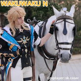 【In Stock】【S-3XL】WakuWaku-N Game Genshin Impact Varka Cosplay Men Varka Mondstadt
