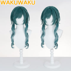 Xaihi Cosplay Wig Arknights Endfield Green 60cm Hair