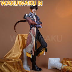 Game Genshin Impact Zhong Li Cosplay Costume