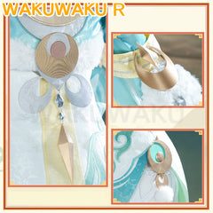 Zibai Cosplay Costume Game Genshin Impact