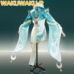 Zibai Cosplay Costume Game Genshin Impact