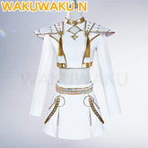 【In Stock】Wakuwaku-N Movie Anime Kpop Killer Costume White Golden Suit