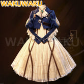 WakuWaku Anime Violet Evergarden Cosplay Women Dress Lolita Vintage