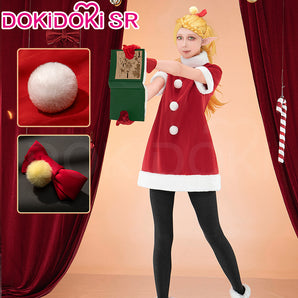 【Costume Ready For Ship】【Size S-3XL】DokiDoki-SR Anime Delicious in Dungeon Cosplay Marcille Donato Costume / Shoes Dungeon Meshi Christmas