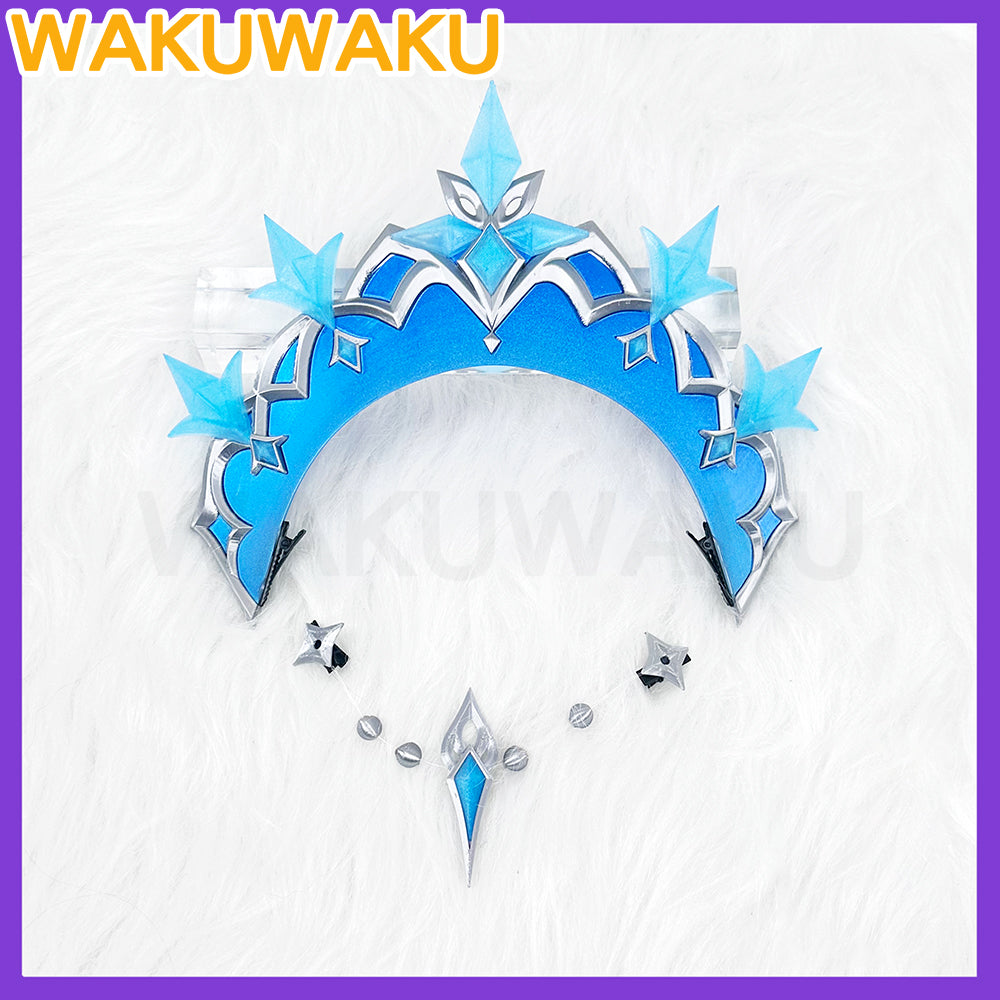 【In Stock】WakuWaku Game Genshin Impact Anastasya Feodorovna Snezhnaya Cosplay Wig