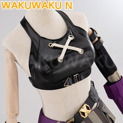 Jinx Cosplay Costume Anime Arcane Women LOL Arcane Jinx Cosplay Costume Plus Size