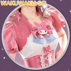 【In Stock】WakuWaku-SR Game Identity V Lily Barriere Cosplay Women Cute Dress