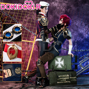 【Partially Ready for ship】【In Stock】【Size XS-3XL】DokiDoki-R Anime Game Cosplay Cosplay Costume Female Uniform