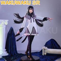 WakuWaku-SR Anime Puella Magi Madoka Magica Akemi Homura Cosplay Cute Uniform