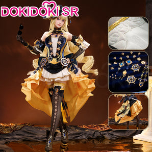 【M/L Ready For Ship】DokiDoki-SR Game Genshin Impact Cosplay Navia Costume Fontaine